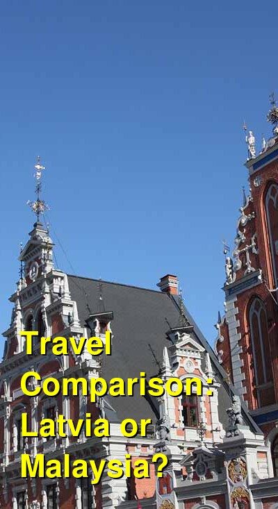 Latvia vs. Malaysia Travel Comparison