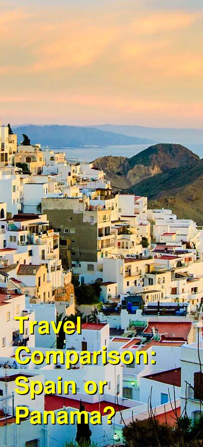 Spain vs. Panama Travel Comparison