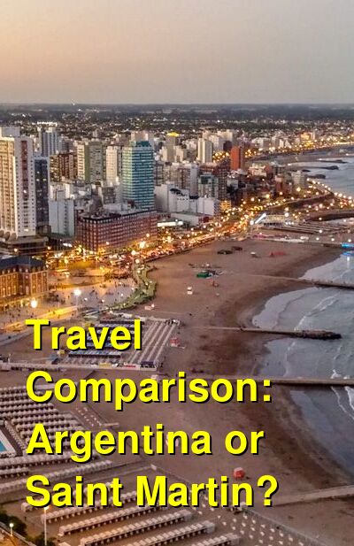 Argentina vs. Saint Martin Travel Comparison