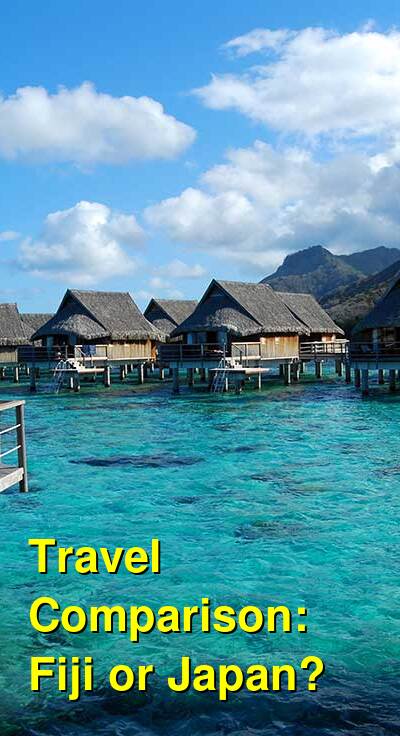 Fiji vs. Japan Travel Comparison