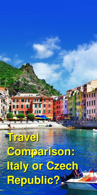 Czech Republic vs. Italy Travel Comparison
