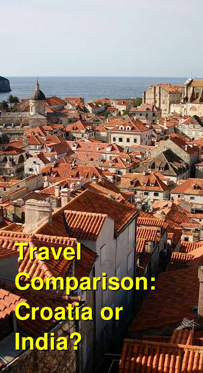 Croatia vs. India Travel Comparison