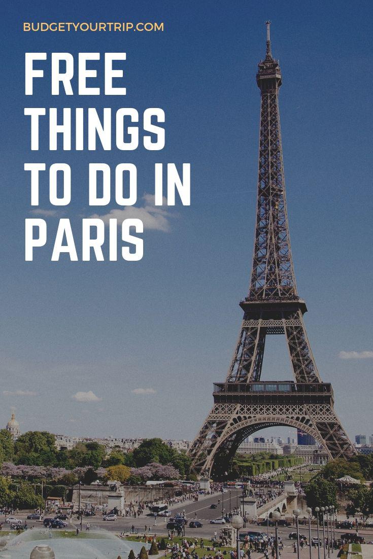 Free Activities and Things to do in Paris | Budget Your Trip