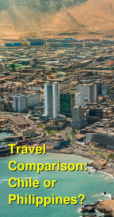 Chile vs. Philippines Travel Comparison