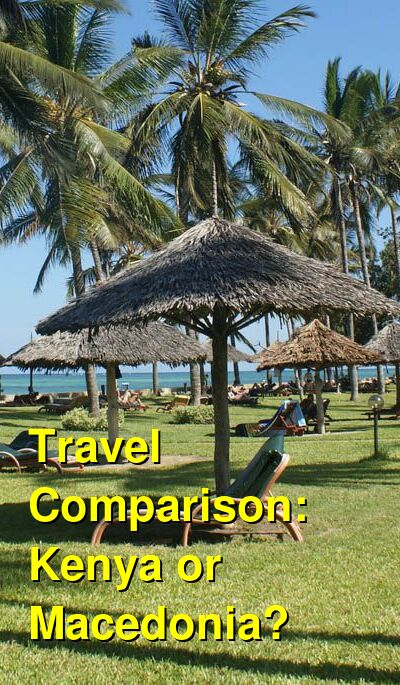 Kenya vs. Macedonia Travel Comparison
