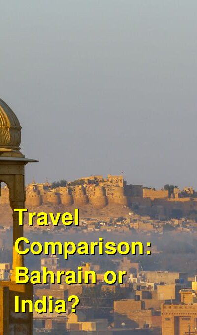 Bahrain vs. India Travel Comparison