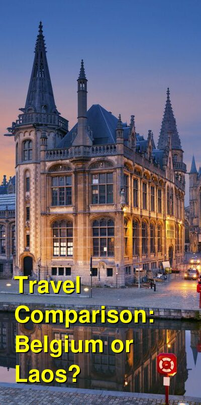 Belgium vs. Laos Travel Comparison