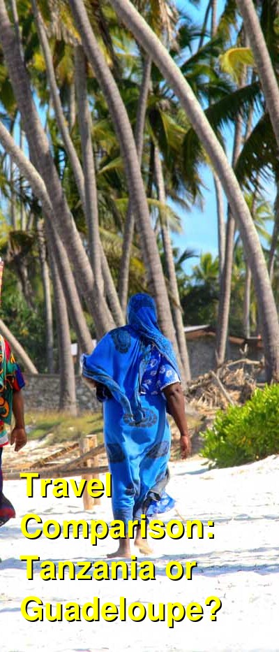 Tanzania vs. Guadeloupe Travel Comparison
