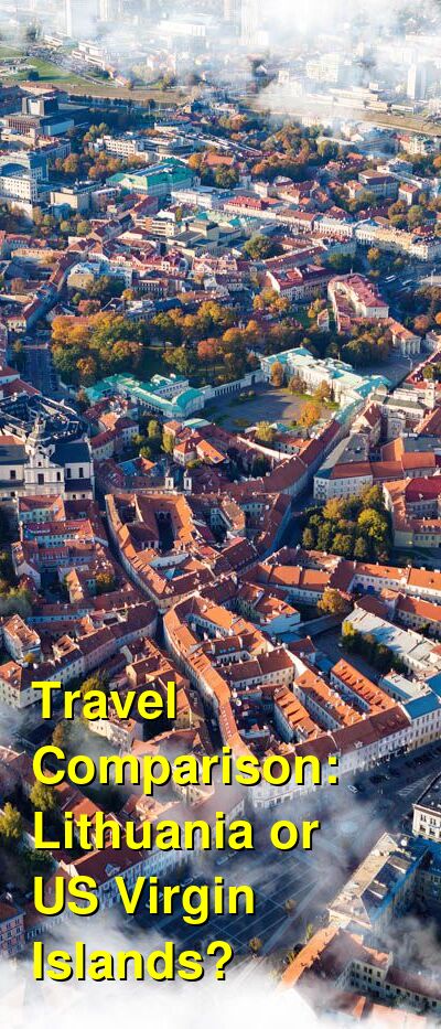 Lithuania vs. USVI Travel Comparison