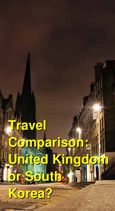 UK vs. South Korea Travel Comparison