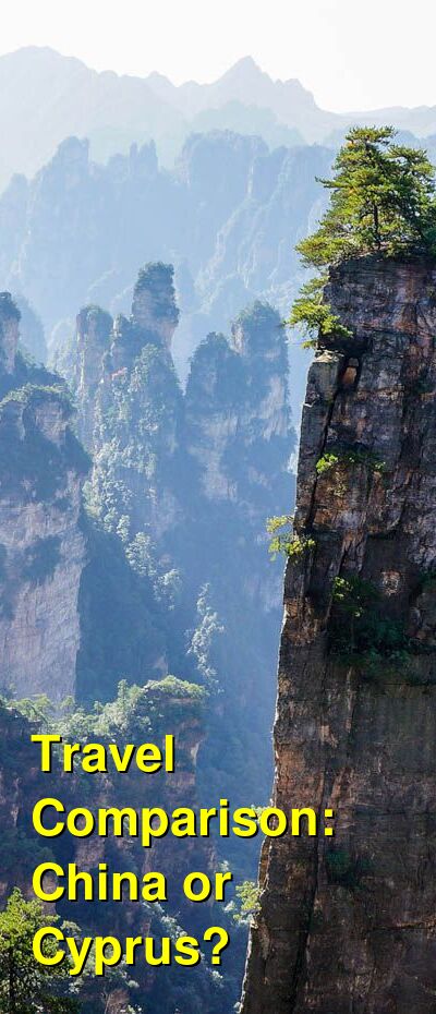 China vs. Cyprus Travel Comparison