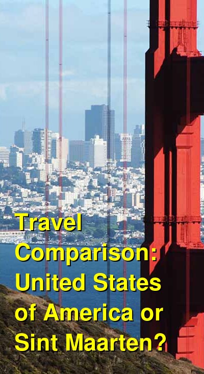 Sint Maarten vs. USA Travel Comparison