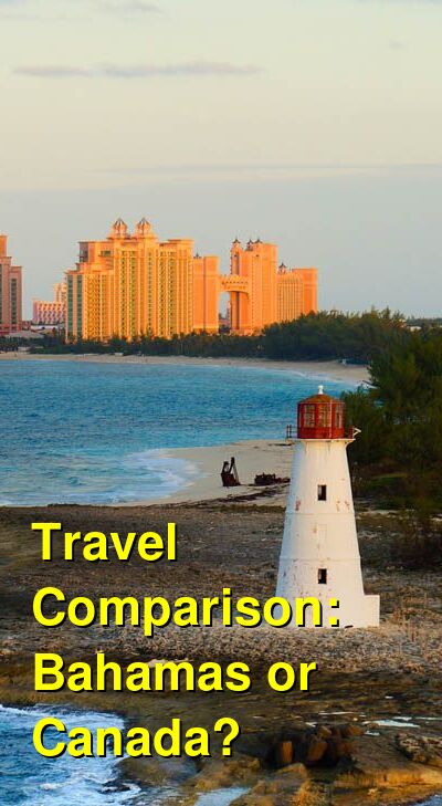 Bahamas vs. Canada Travel Comparison