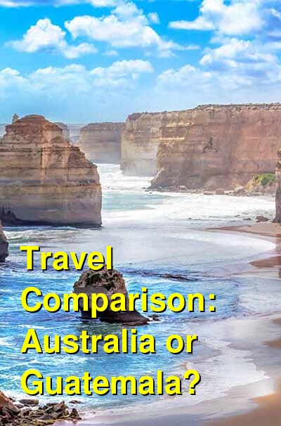 Guatemala vs. Australia Travel Comparison