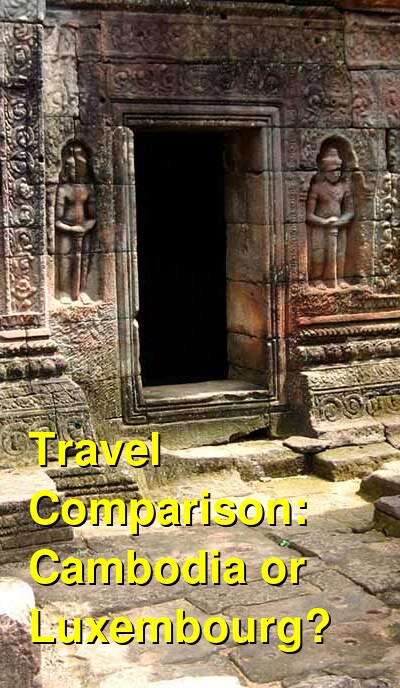 Cambodia vs. Luxembourg Travel Comparison