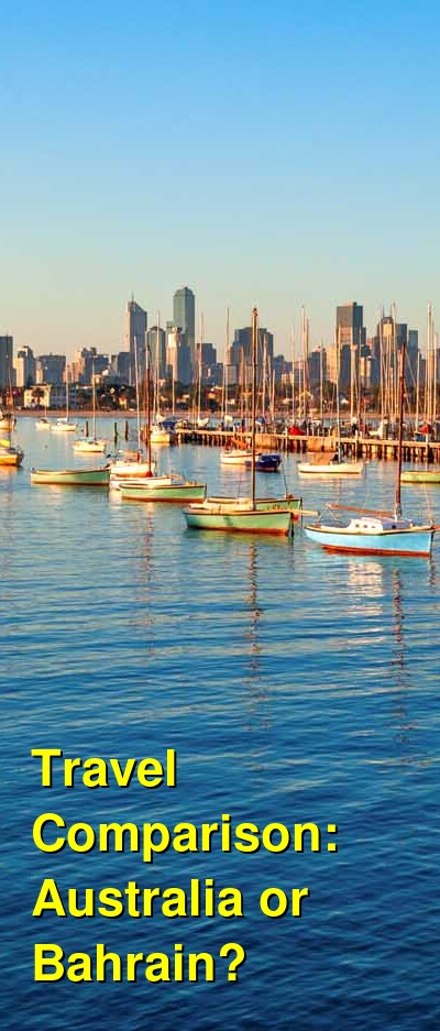 Australia vs. Bahrain Travel Comparison