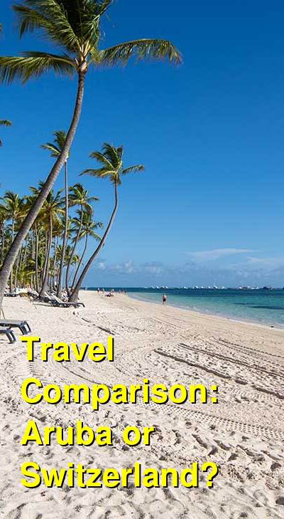 Aruba vs. Switzerland Travel Comparison