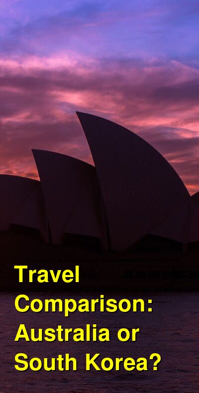 Australia vs. South Korea Travel Comparison