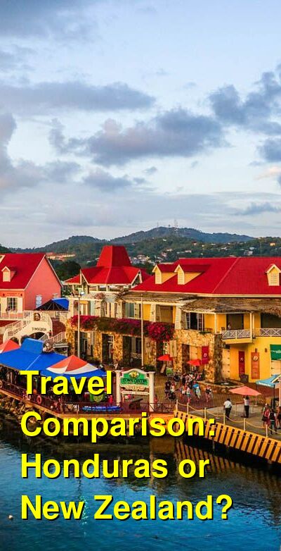 Honduras vs. New Zealand Travel Comparison