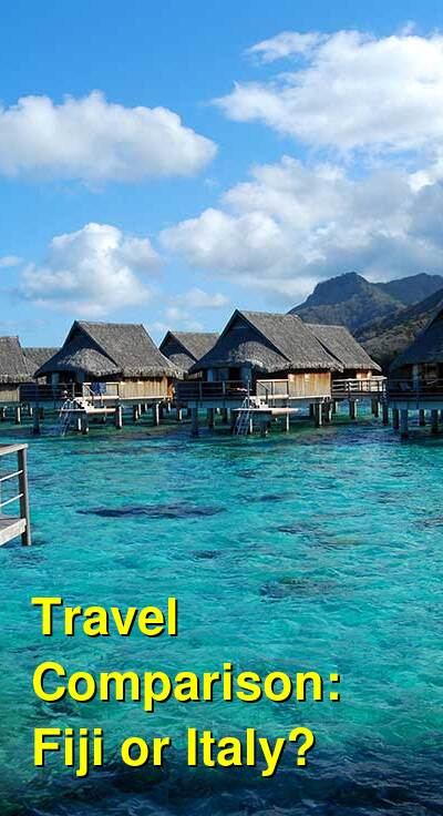 Fiji vs. Italy Travel Comparison