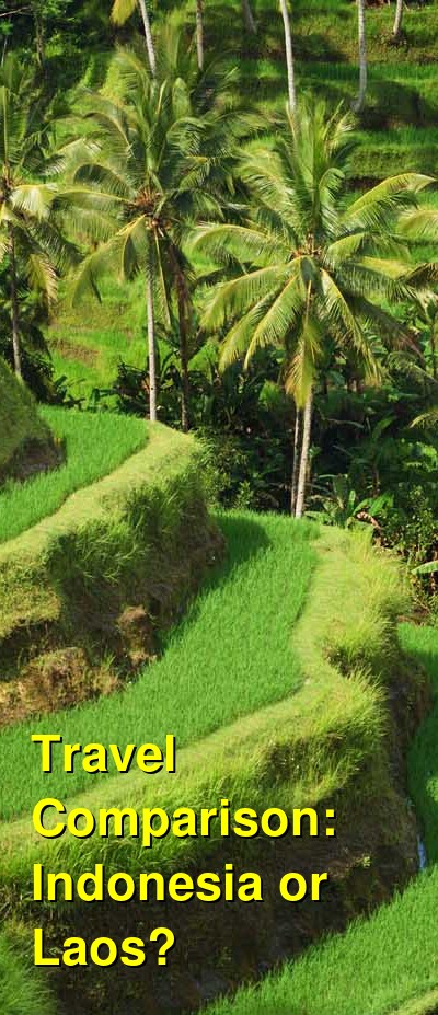 Indonesia vs. Laos Travel Comparison