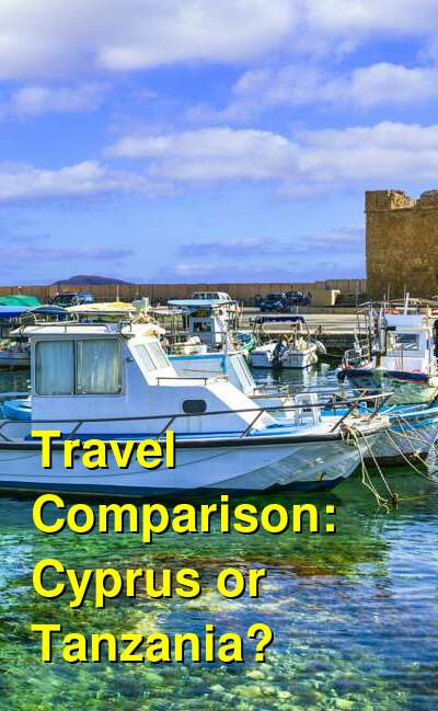Cyprus vs. Tanzania Travel Comparison