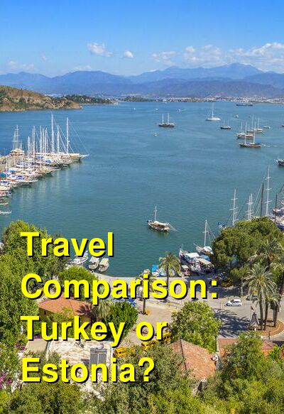 Turkey vs. Estonia Travel Comparison