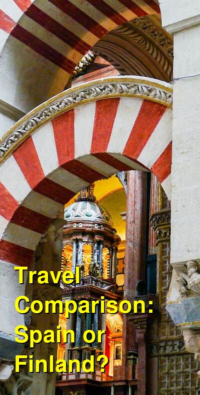 Spain vs. Finland Travel Comparison