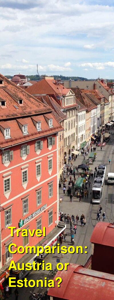 Austria vs. Estonia Travel Comparison