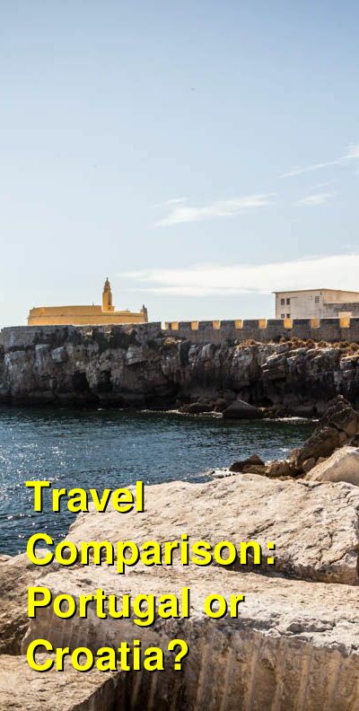 Croatia vs. Portugal Travel Comparison