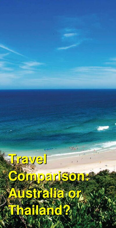 Australia vs. Thailand Travel Comparison