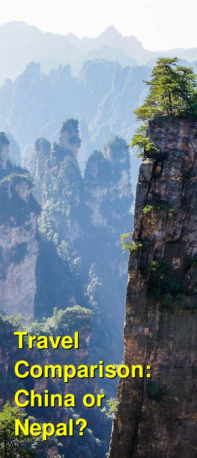 China vs. Nepal Travel Comparison