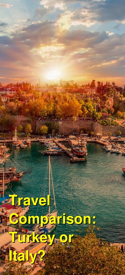 Italy vs. Turkey Travel Comparison