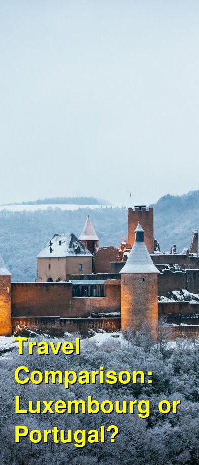 Luxembourg vs. Portugal Travel Comparison