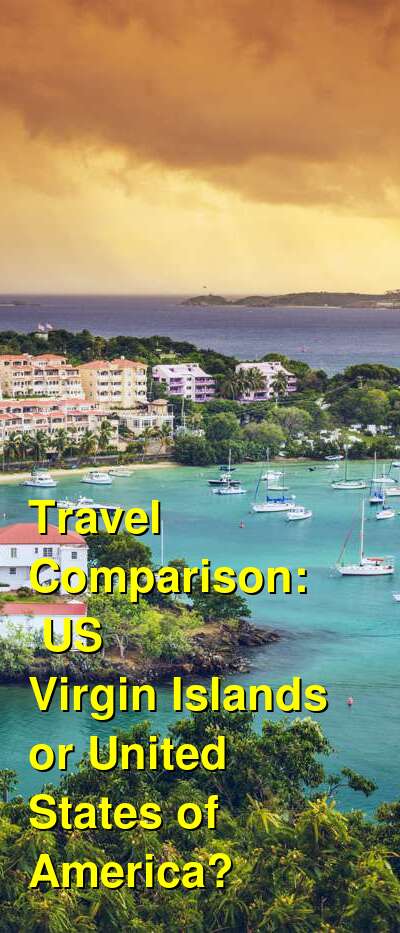 USA vs. USVI Travel Comparison